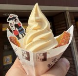 実演「長崎カステラ生ソフト」＠東京ミッドタウン日比谷