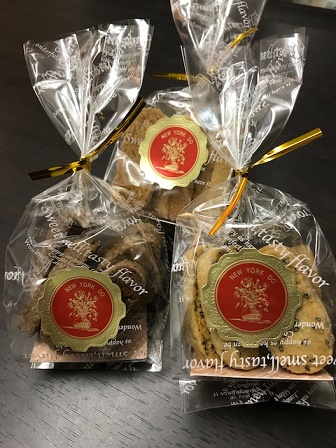 クッキー３種（バニラ・チョコ・黒ごま）