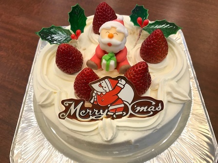 ニューヨーク堂のクリスマスケーキ