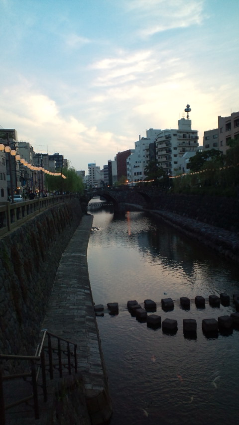 夕方の中島川