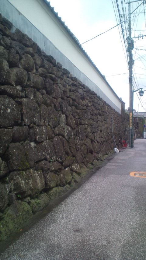 寺町の石垣